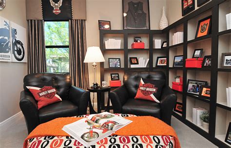 Target has a wide assortment of home decor options for every room in your home. Harley Davidson Room - Eclectic - Home Office - Orlando ...