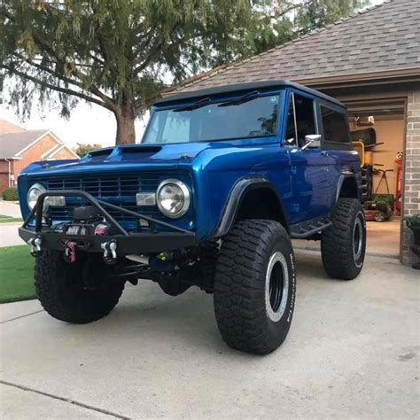 Custom Early 1976 Ford Bronco Sport Classic Ford Bronco 1976 For Sale