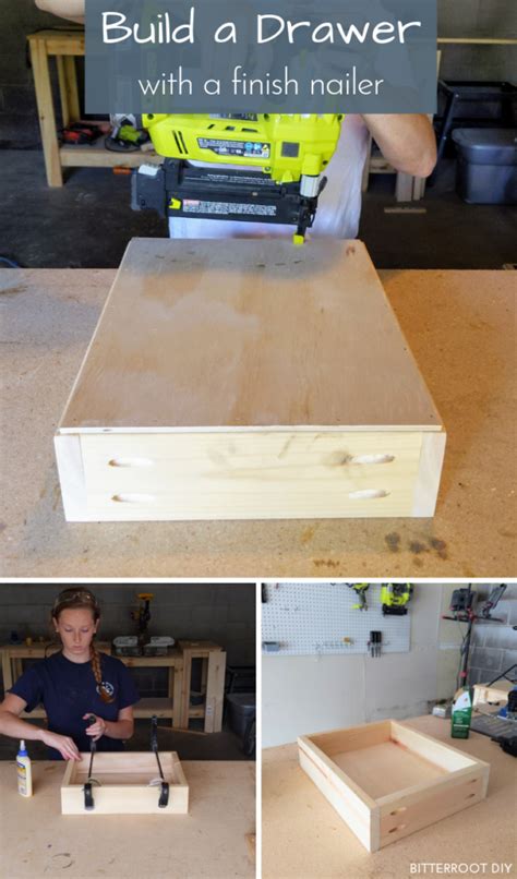 Adventures in wood finishing by george frank. How to Build a Drawer with a Finish Nailer | Bitterroot ...