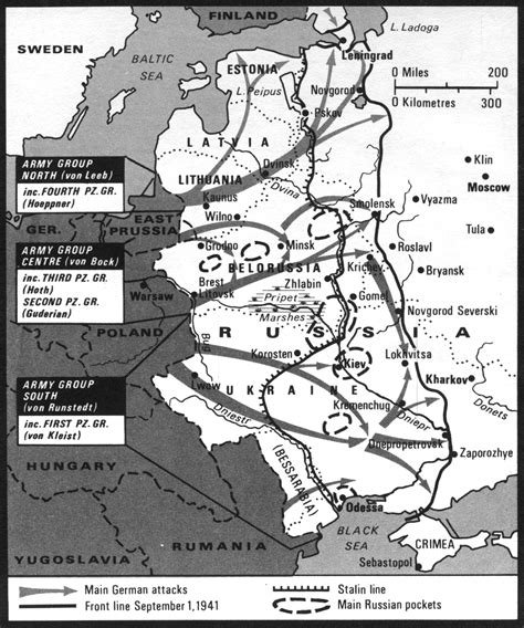 Operation Barbarossa June 21 September 1 1941