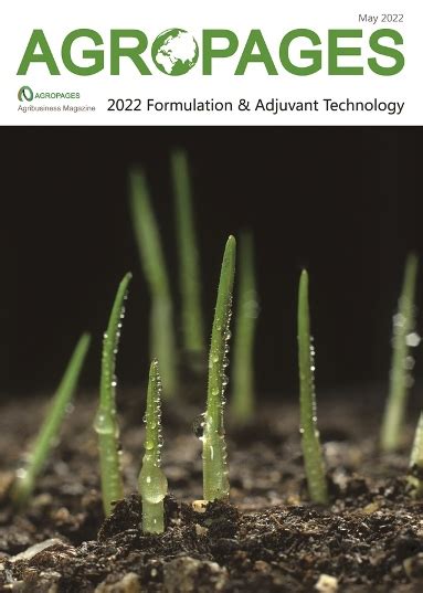 Agropages Join 2022 Formulationandadjuvant Technology Magazine With
