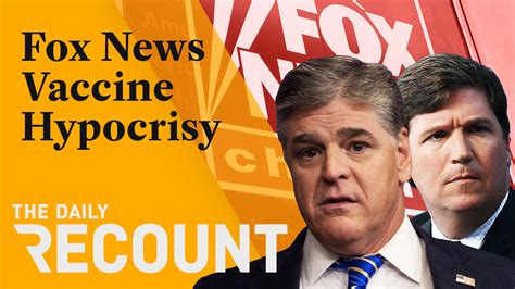 Fox News Hypocrisy Say It Aint So