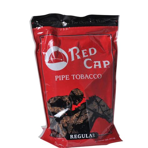 Red Cap Regular Pipe Tobacco 16 Oz Bag Tobacco Stock