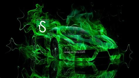 Neon Green Car Wallpapers Top Free Neon Green Car Backgrounds