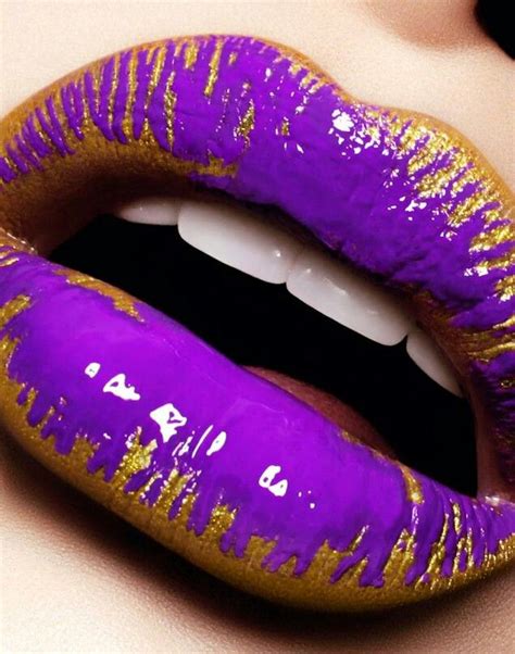 purple luscious lips pinterest