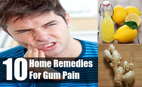 10 Home Remedies For Gum Pain Natural Treatments And Cure For Gum