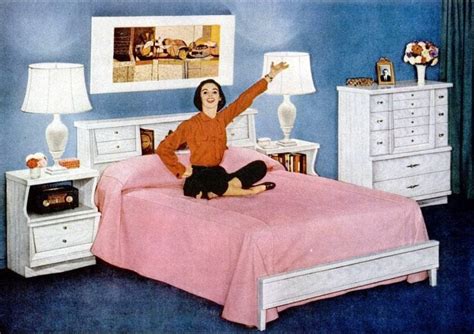 Vintage 1950s Bedroom Decor See 50 Examples Of Mid Century Master