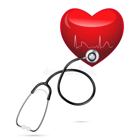 Heart Stethoscope Logo Stock Vector Illustration Of Element 26572580