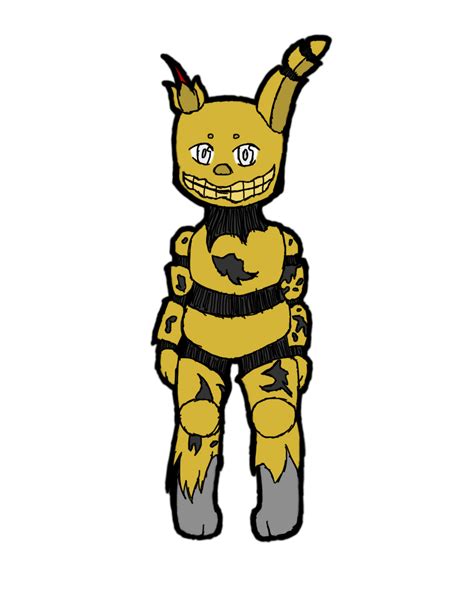 Springtrap Thick Outline Chibi By Prince Galaxii On Deviantart