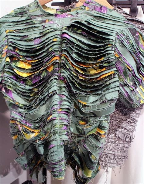Fabricmanipulation Fabric Manipulation Textiles Fashion Textiles