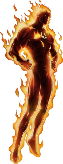 Human Torch Johnny Storm Fantendo Game Ideas And More Fandom
