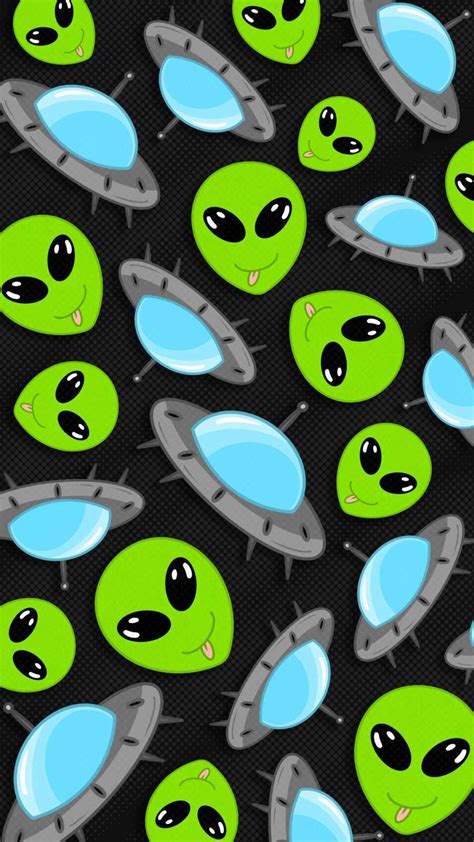 Alien Pattern Iphone Wallpaper Iphone Wallpapers