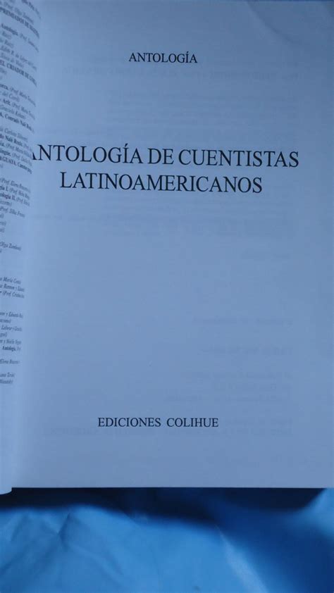 Antolog A De Cuentistas Latinoamericanos By Monges Hebe Farina De
