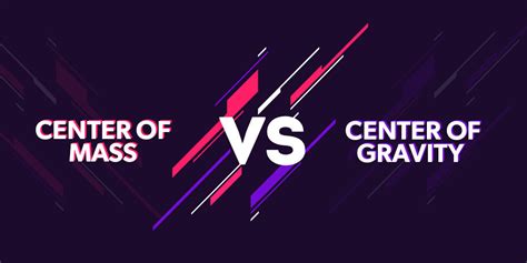 Difference Between Center Of Mass And Center Of Gravity Geeksforgeeks