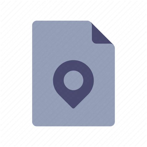 Address File Location Pin Icon Download On Iconfinder