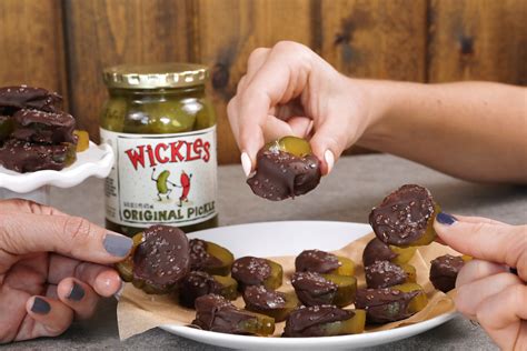 Chocolate Covered Wickles Wickles Pickles