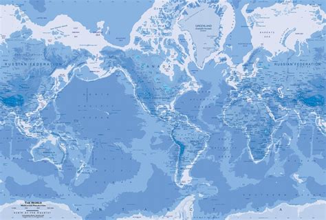 Download Blue World Map Wall Mural By Reginaf30 World Map Murals