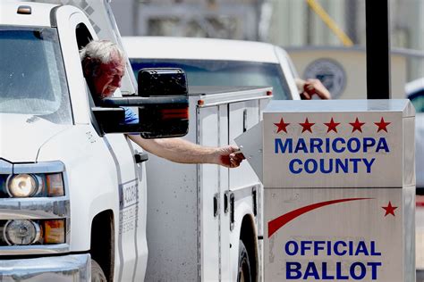 Armed Men “watch Over” Ballot Drop Box In Arizona The Live Usa