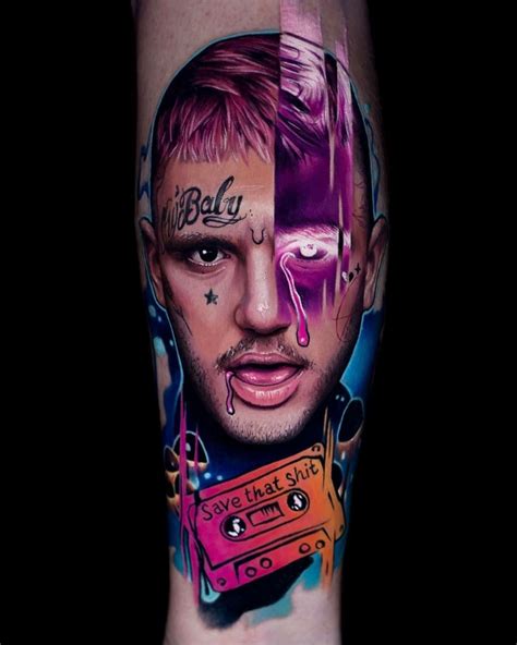 11 Awesome Lil Peep Tattoo Stencils Ideas In 2021
