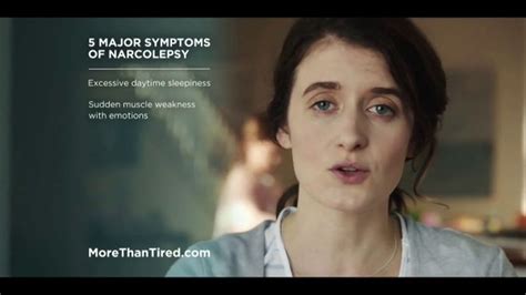 More Than Tired Tv Commercial Symptoms Of Narcolepsy Ispottv
