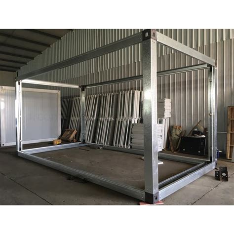 20ft Prefab Flat Pack Mobile Modular Iso Shipping Container Frames