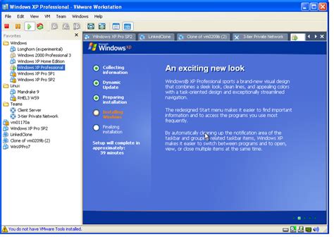 Everything from booting from disk to running through the set ups for windows xp, and the eventual completion of the install with other set up changes. Example: Installing Windows XP as a Guest Operating System