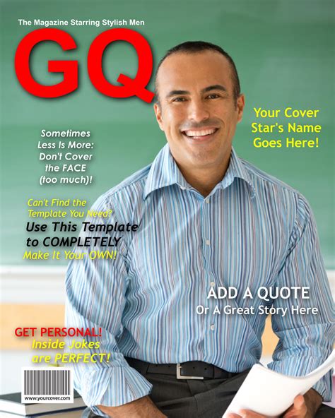 How To Create Your Own Gq Magazine Cover Zohal