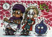 File Dq V Sfc Hero Bianca And Slime Dragon Quest Wiki