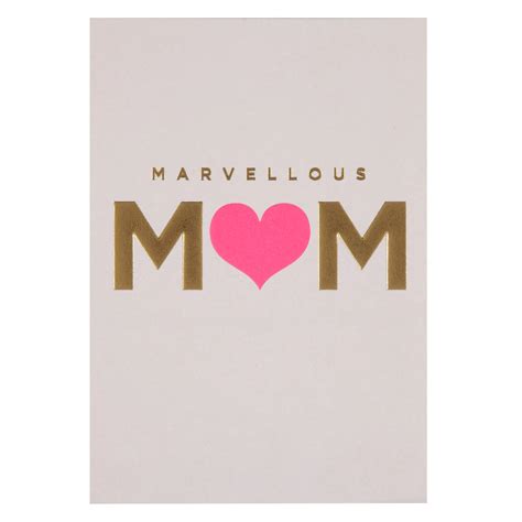 Lagom Designs Marvellous Mum Greeting Card