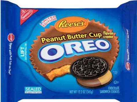 Reeses Peanut Butter Cup Oreo Is A Thing And Itll Be Released On