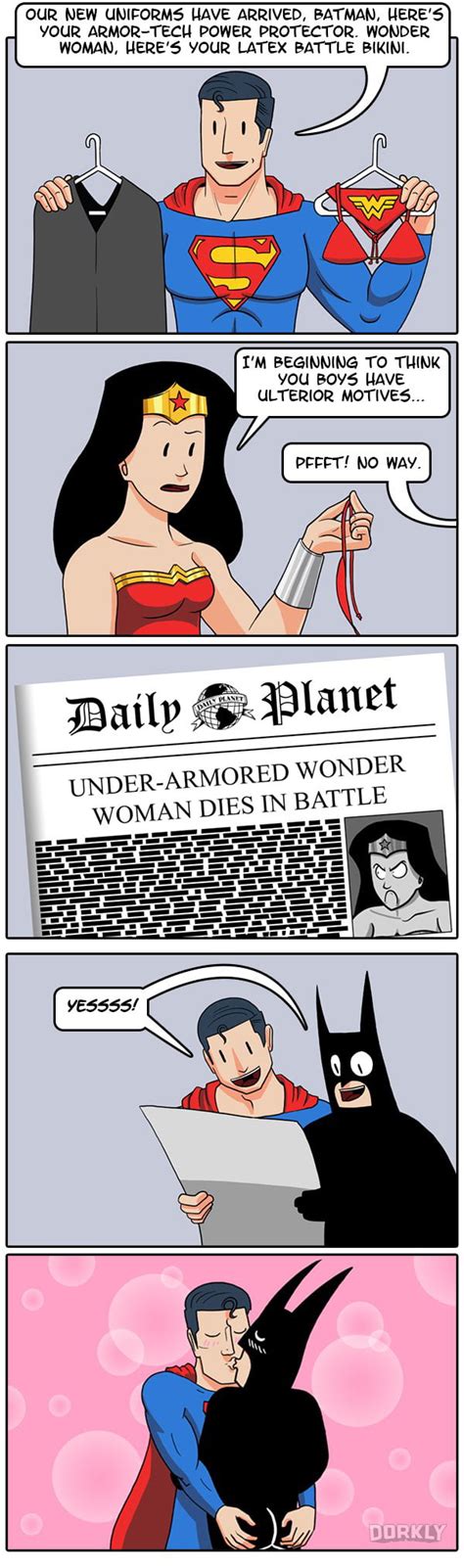 The Real Reason Why Wonder Woman Doesnt Have A Better Outfit 9gag