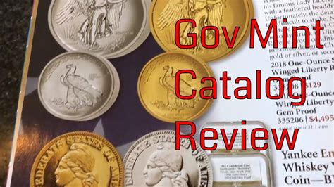 Gov Mint Catalog Review Any New Coins Of Interest To Add To The Silver Stack Youtube