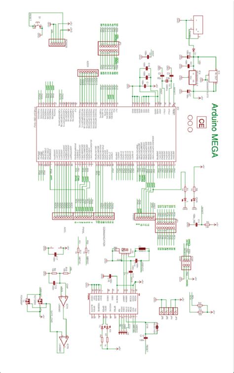 Arduino Mega 2560 Schematic Free Wiring Diagram