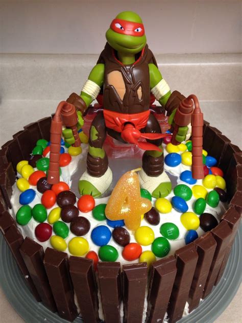 Ninja Turtle Birthday Cake Walmart Happy Birthday Card