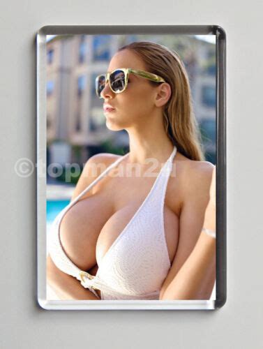 New Quality Fridge Magnet Sexy Glamour Model Big Boobs Huge Cleavage Ebay
