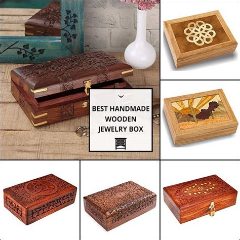 Handmade Wooden Jewelry Box Handmade Wooden Wooden Jewelry Boxes