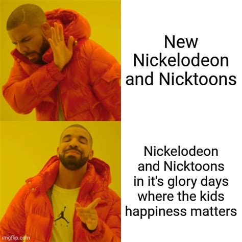 New Nickelodeon Vs The Old Nickelodeon Imgflip