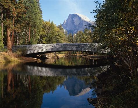 California Mariposa County Yosemite Village Sentinel Bridge