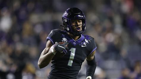 Nfl Draft Profile Los Angeles Chargers Select Tcu Wr Quentin Johnston Visit Nfl Draft On