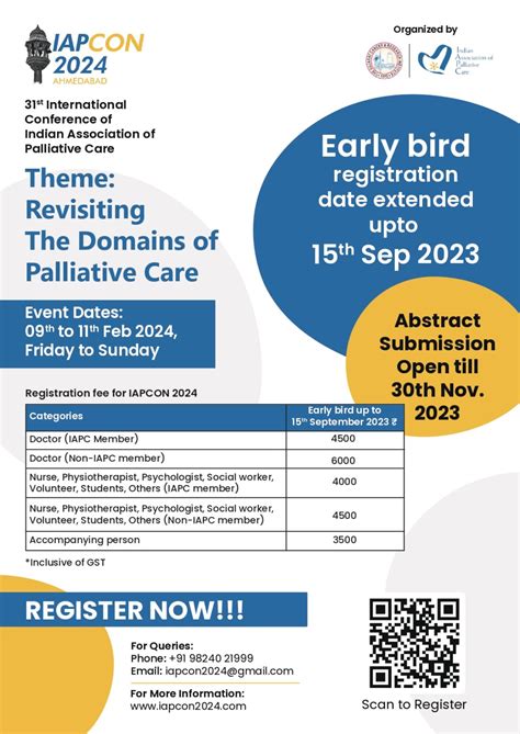 Iapcon 2024 Abstract Submissions Open Early Bird Registrations