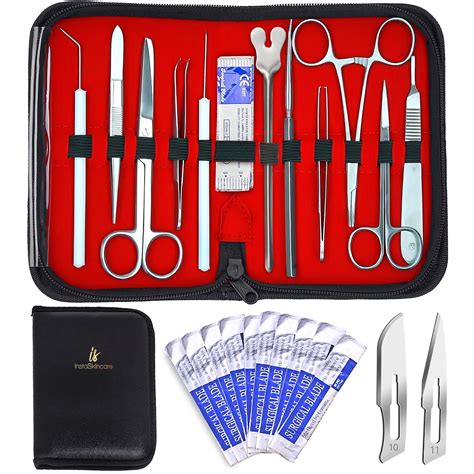 20 Pcs Advanced Dissection Kit Biology Lab Anatomy Dissecting Set For