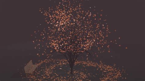 Autumn Leaves Blender Eevee Render Youtube