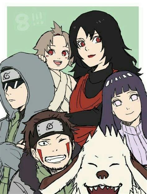Team 8 Naruto Anime Naruto Anime