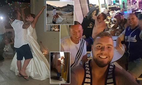 Bride Who Performed Sex Act In Wedding Photo Is Mortified Daily Mail