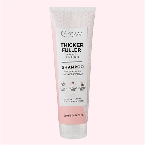 Thicker Fuller Shampoo250ml Grow Haircare
