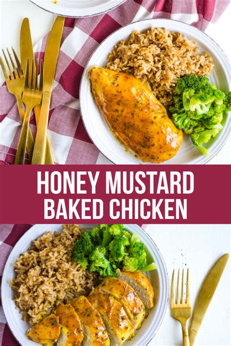 To prepare the chicken, preheat the oven to 200°c. Honey Mustard Chicken