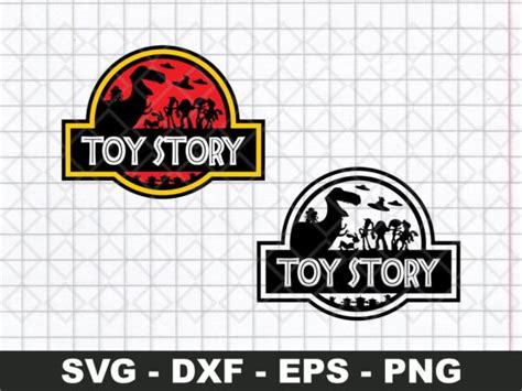 Toy Story Jurassic Park Logo Svg Vectorency My XXX Hot Girl