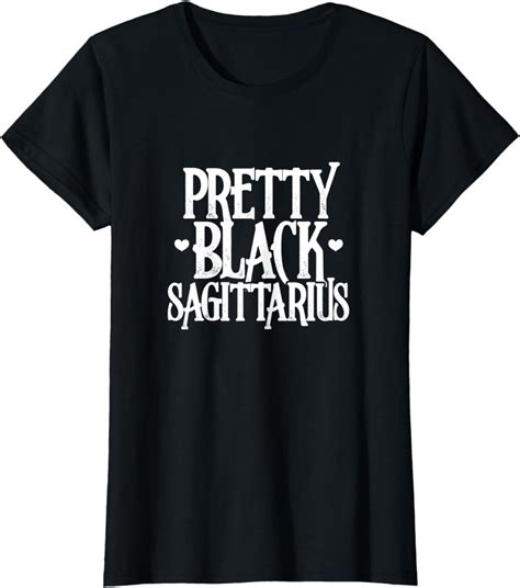 Womens Sagittarius Funny Pretty Black Sagittarius Zodiac Birthday T