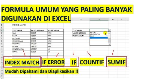 Rumus Dasar Excel Yang Sering Dipakai Di Dunia Kerja Seo Kilat Photos