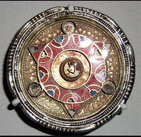 Broche Anglo Saxons Trouvée à Kent Angleterre 600 700 Ancient
